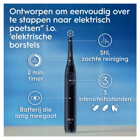 Oral-B iO 2 Zwart Elektrische Tandenborstel