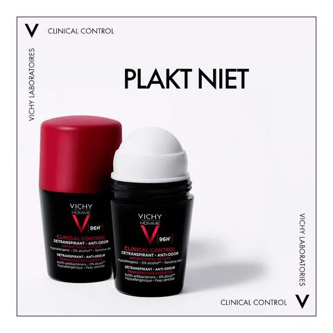 Vichy Homme Clinical Control 96U Deodorant Roller 50 ML