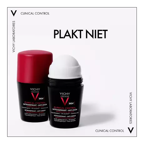 Vichy Homme Clinical Control 96U Deodorant Roller 50 ML