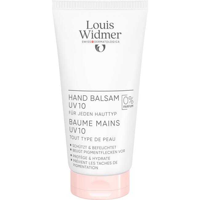 Louis Widmer Hand Balsem UV 10 Zonder Parfum 50 ML