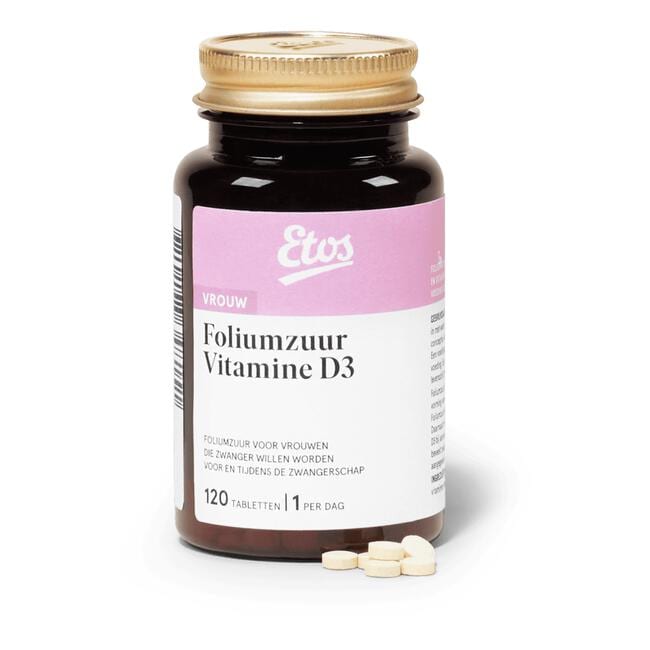 Etos Foliumzuur & Vitamine D3