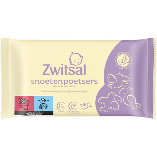 Zwitsal Kids Snoetenpoetsers 40 Stuks