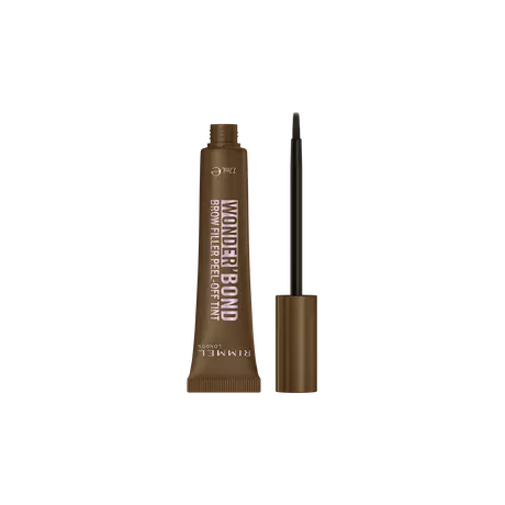 Rimmel Wonder'Bond Brow Filler Peel-Off Tint 002 Medium Brown - Langhoudende Brow Gel 7,7 ml