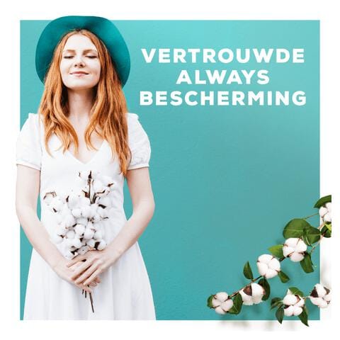 Always Maandverband Bio Cotton Normal
