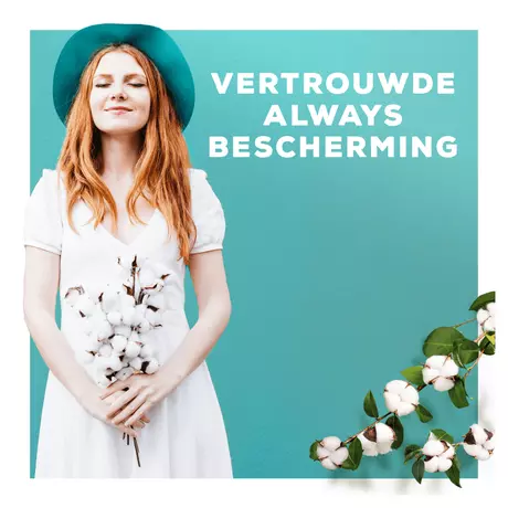 Always Maandverband Cotton Protection Normal 11 stuks