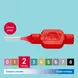 TePe Interdentale Ragers Original Rood&nbsp;ISO Maat 2 0,5 mm 6 stuks