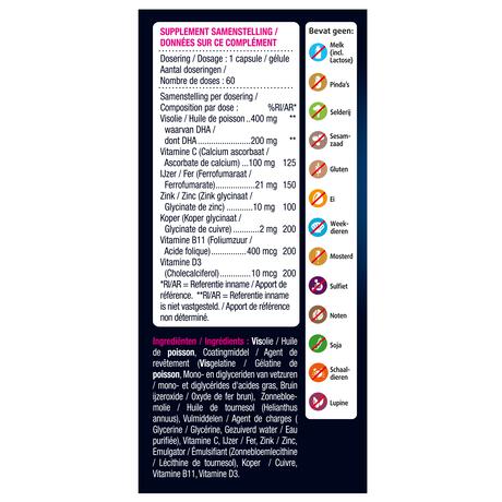 Lucovitaal Vruchtbaarheid Support Vrouw Capsules 60 stuks&nbsp;