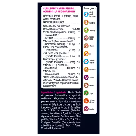 Lucovitaal Vruchtbaarheid Support Vrouw Capsules 60 stuks&nbsp;
