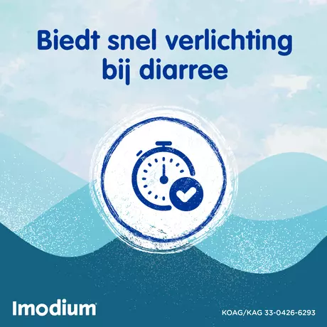 Imodium™ Harde Capsules bij Diarree 12 stuks