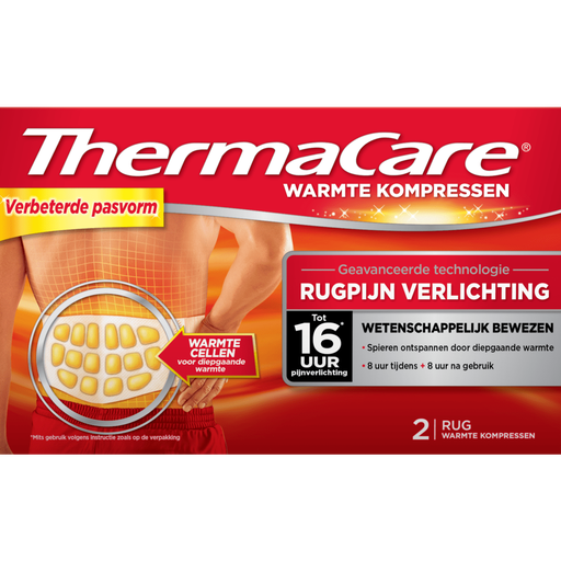 ThermaCare Rugpijn Warmte Kompressen 2 stuks