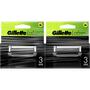 GilletteLabs Navulmesjes Duopak 2x3 Stuks