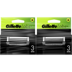 GilletteLabs Navulmesjes Duopak 2x3 Stuks