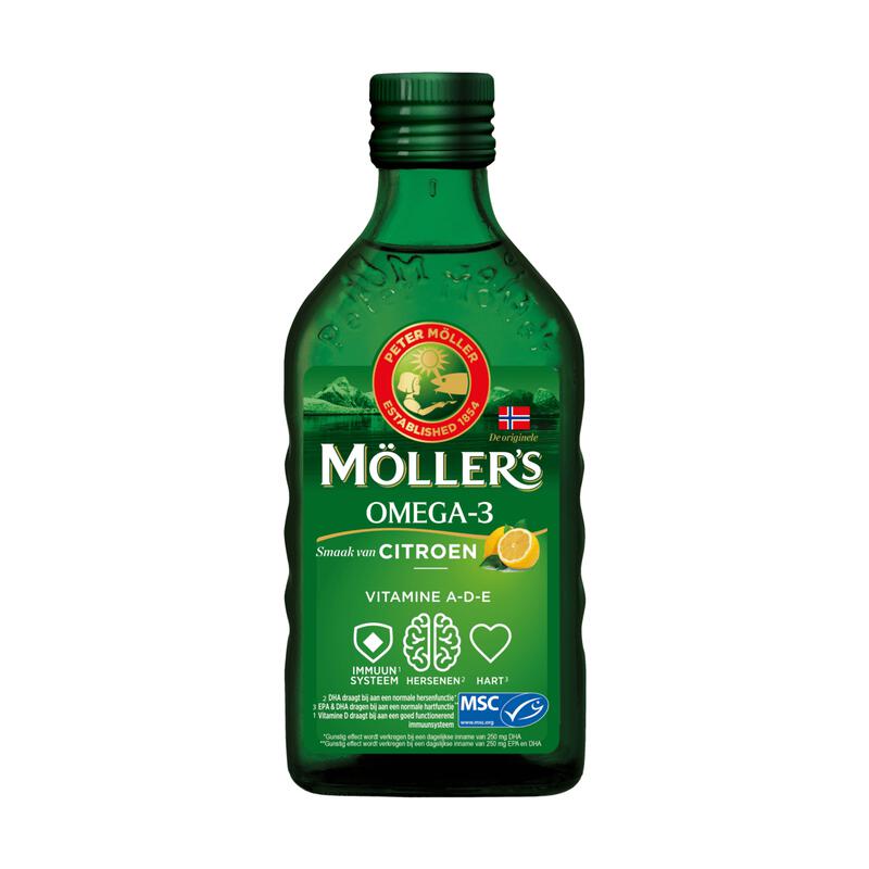 Möller's Omega 3 Citroen 250 ML