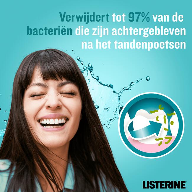 Listerine® Cool Mint Milde Smaak Mondspoeling 500 ML