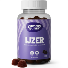 Yummygums Ijzer 10mg Vegan 60 Gummies