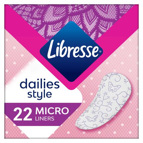 Libresse Dailies Inlegkruisjes Micro 22 stuks
