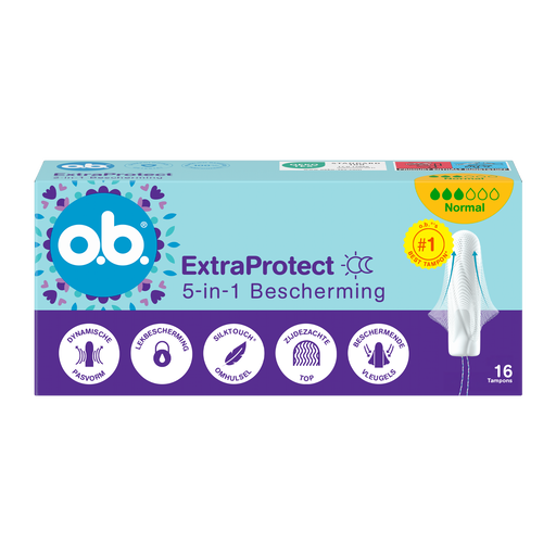 o.b.® Extra Protect Normal Tampons 16 Stuks