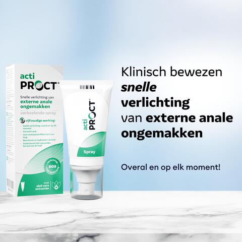 Actiproct Anale Ongemakken Spray 50 ML  