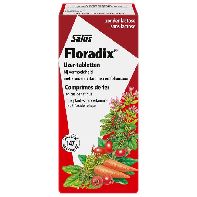 Salus Floradix Ijzer 147 Tabletten EA Etos