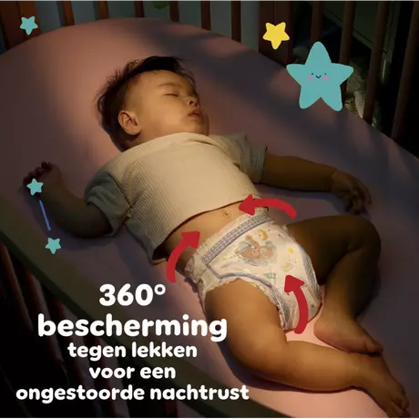 Pampers Baby Dry Night Pants Luierbroekjes Maat 6 13-19 kg 19 stuks