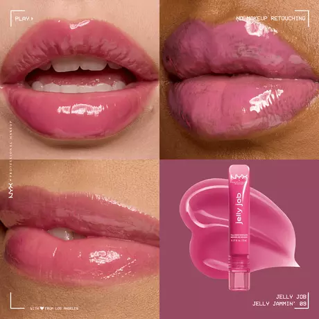 NYX Professional Makeup Jelly Jop Lipgloss 09 Jelly Jammin Roze