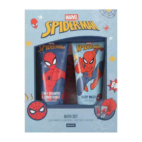 Spiderman Spidey Splash Bath Set 3 Stuks