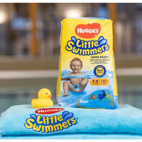 Huggies Little Swimmers Zwemluiers Maat 5-6 Medium 12-18 kg 11 stuks