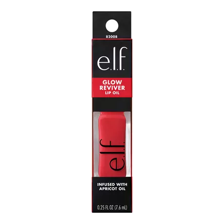 e.l.f. Glow Reviver Lip Oil Red Delicious