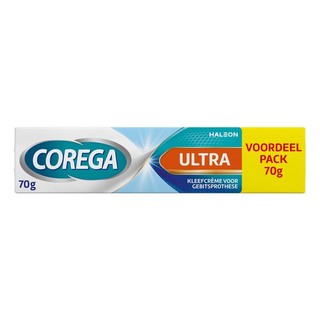 Corega Ultra Kleefcreme Gebitsprothese - 70 GR