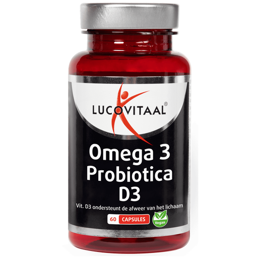 Lucovitaal Omega 3 Probiotica D3 Capsules 60 stuks