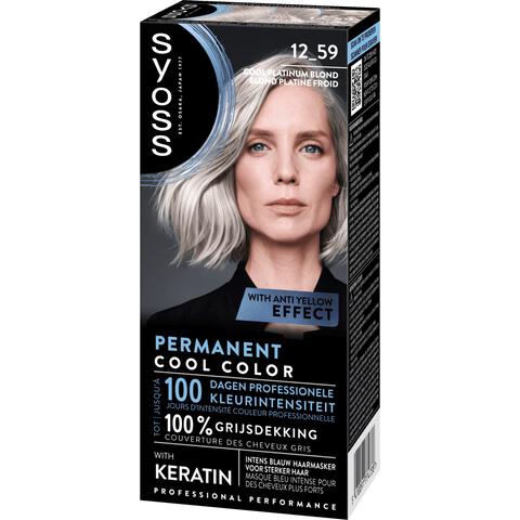 Syoss Haarverf 12-59 Cool Platinum Blond