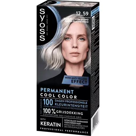 Syoss Haarverf 12-59 Cool Platinum Blond