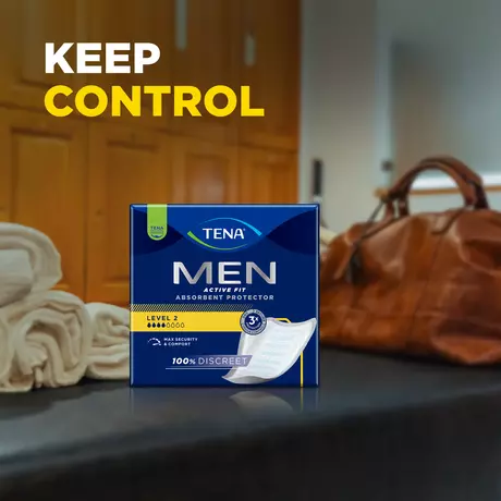 TENA Men Active Fit Absorbant Protector Level 2 Incontinentieverband 10 stuks