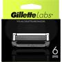 GilletteLabs Navulmesjes 6 Stuks