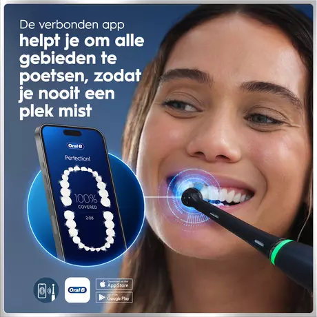 Oral-B iO 6 Zwart & Roze Duo Elektrische Tandenborstels