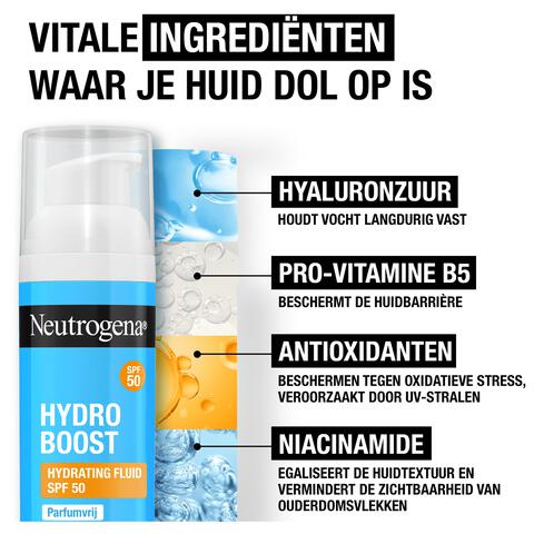 Neutrogena Hydro Boost Hydrating Fluid SPF50 50 ML