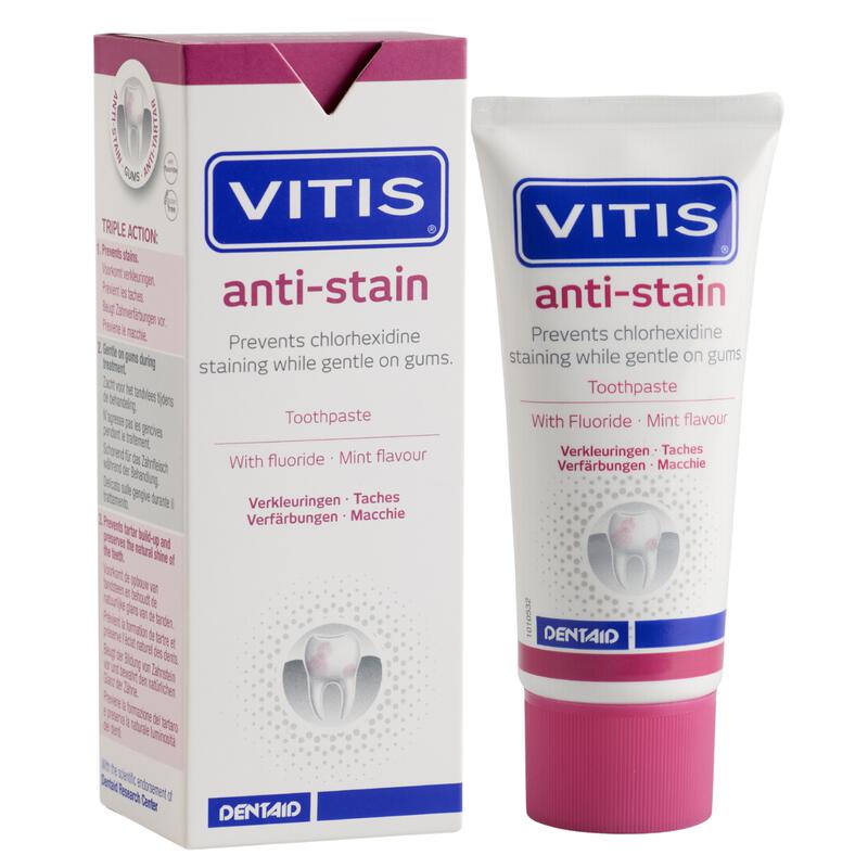 VITIS Anti-Stain Tandpasta 50 ML