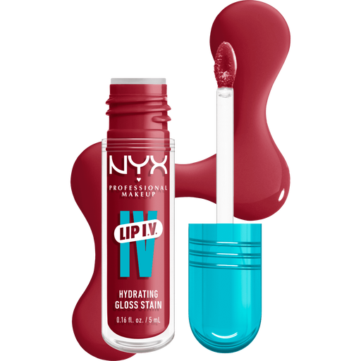 NYX Professional Makeup Lip IV Hydraterende Lipgloss Stain Bubblegum Burst