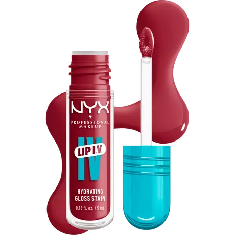 NYX Professional Makeup Lip IV Hydraterende Lipgloss Stain Bubblegum Burst