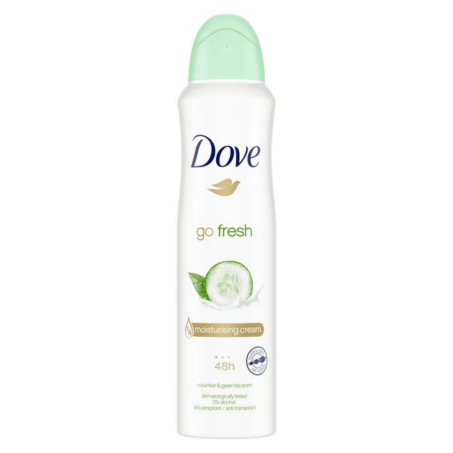Dove Go Fresh Cucumber Anti-Transpirant Spray 150 ml