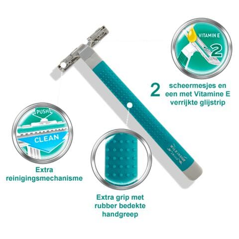 Wilkinson Sword Extra 2 Sensitive Wegwerpmesjes 10+5 gratis