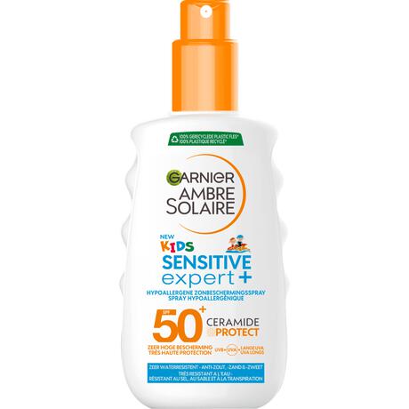 Garnier Ambre Solaire Kids Sensitive Expert+ Hypoallergene Zonnebrand Spray SPF50 150 ML