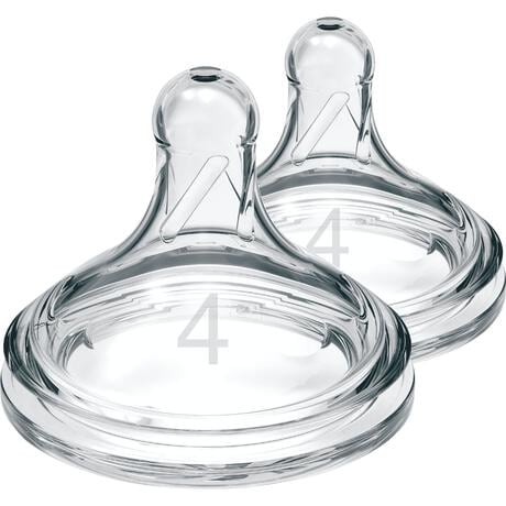 Dr. Brown’s Flesspeen 9+ Maanden Fase 4 Brede Halsfles 2 stuks