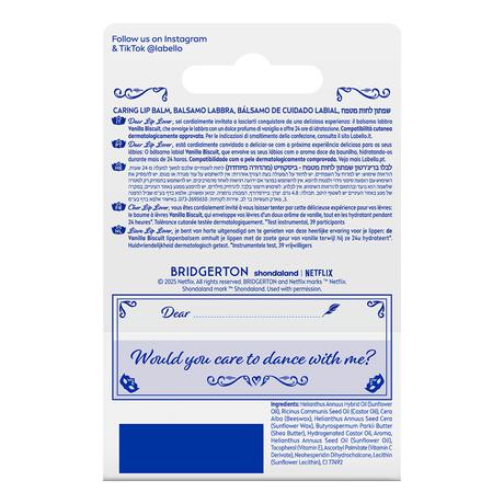 Labello Vanilla Biscuit Bridgerton Limited Edition 1 Stuk