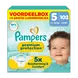 Pampers Premium Protection Voordeelbox Luiers Maat 5 11-16 kg 102 stuks + 4 Gratis Luierbroekjes