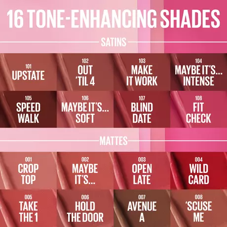 Maybelline New York Maybe It's Serum Lipstick 103 Make It Work Bruin