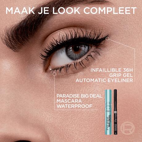 L'Oréal Paris Lash Paradise Big Deal Mascara Waterproof Zwart