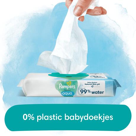 Pampers Harmonie Aqua Billendoekjes 24x48 Stuks