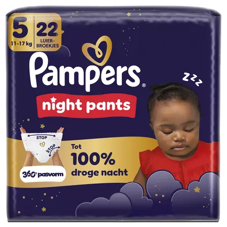 Pampers Baby Dry Night Pants Luierbroekjes Maat 5 11-17 kg 22 stuks