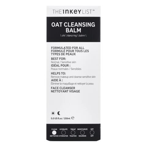 The inkey list oat cleansing balm 150ml